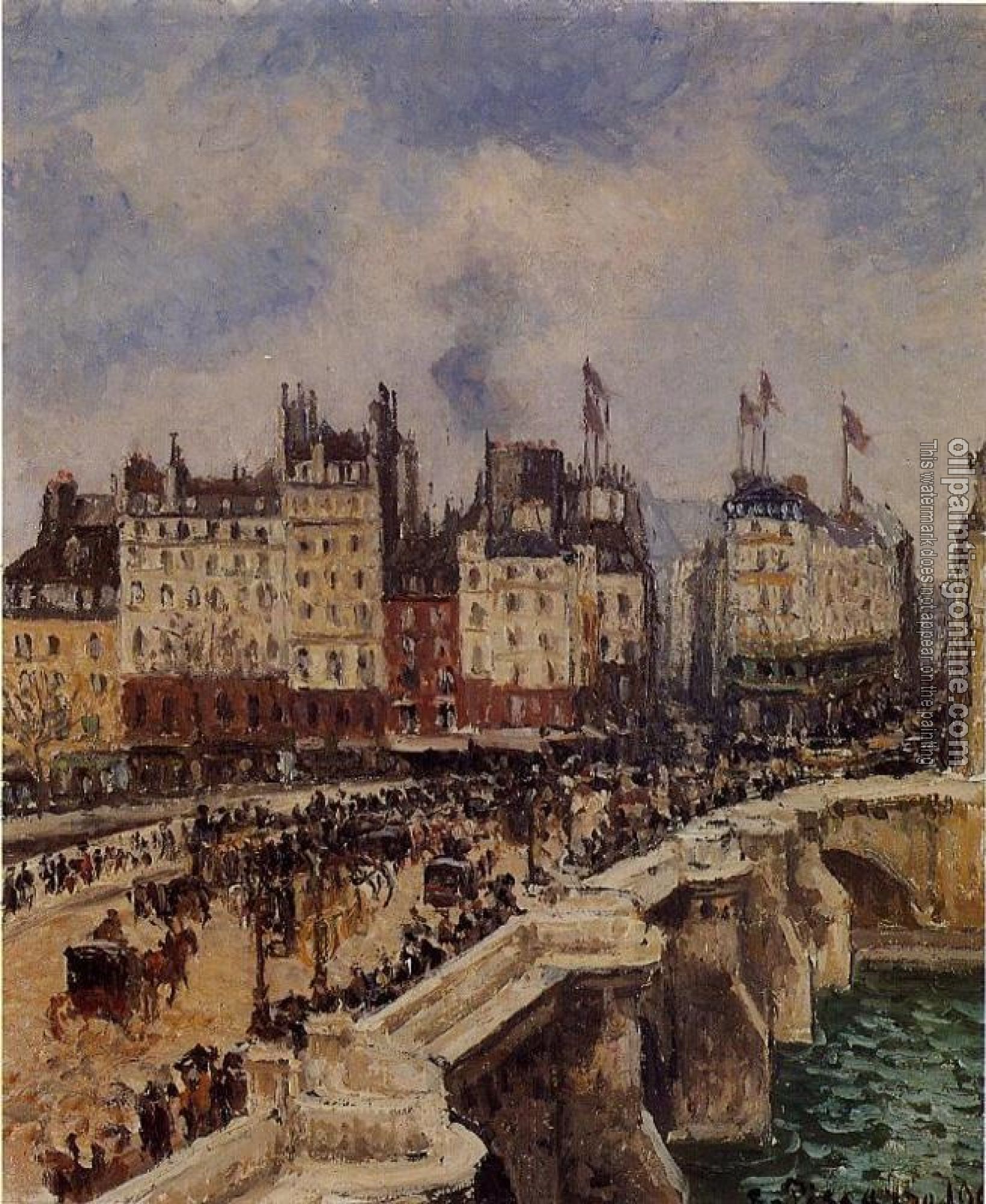 Pissarro, Camille - Pont-Neuf